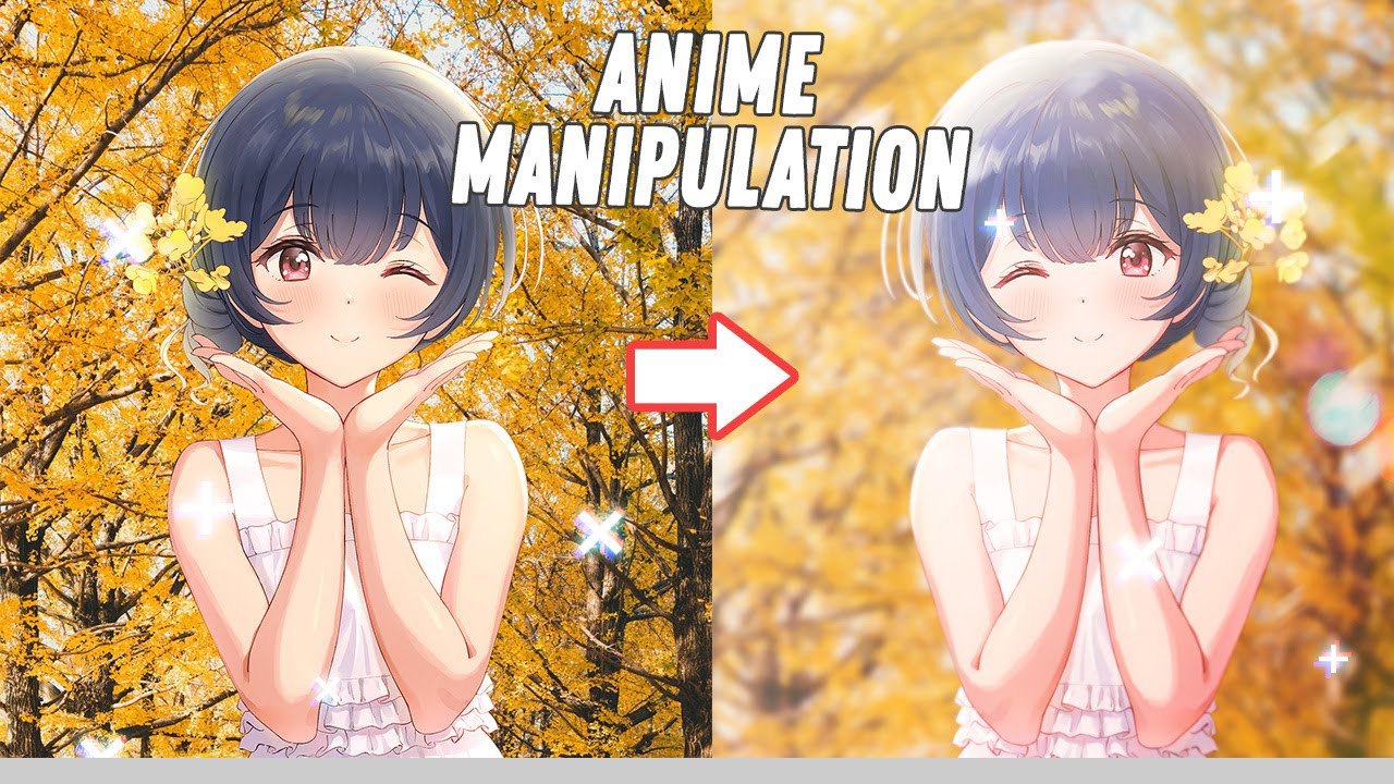 Easy way to Anime Manipulation | Autumn - Photoshop CC | Tutorial