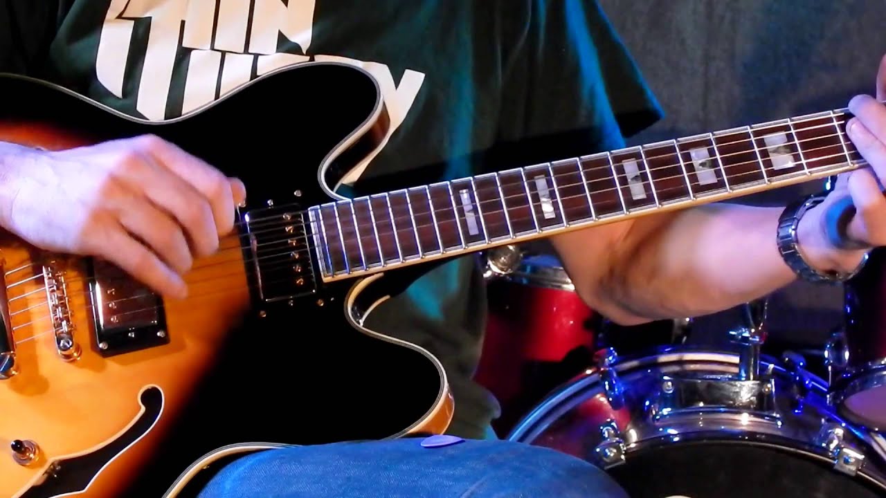 Epiphone Sheraton Roundwound to flatwound strings