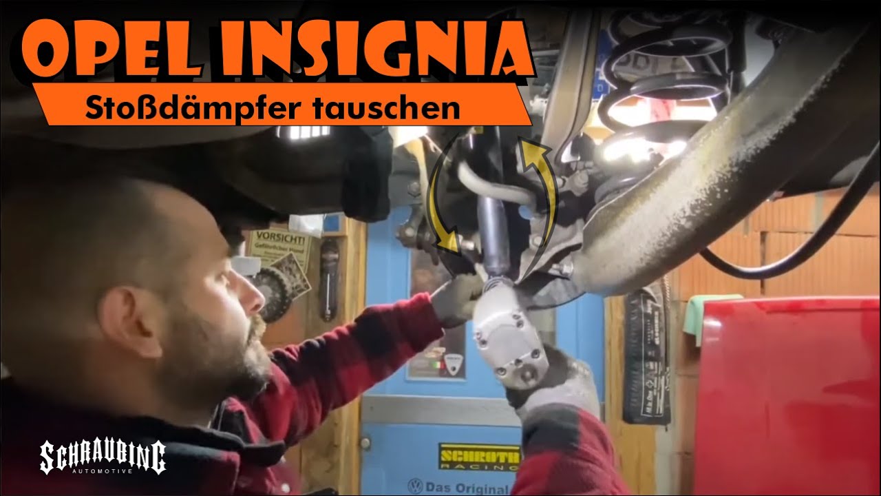 Opel Insignia Stoßdämpfer hinten tauschen