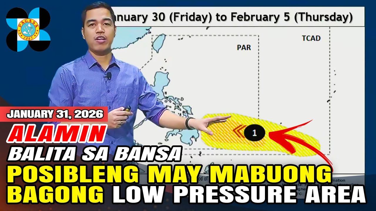 BAGONG LOW PREESURE AREA POSIBLENG MABUO SA SUSUNOD NA LINGGO.