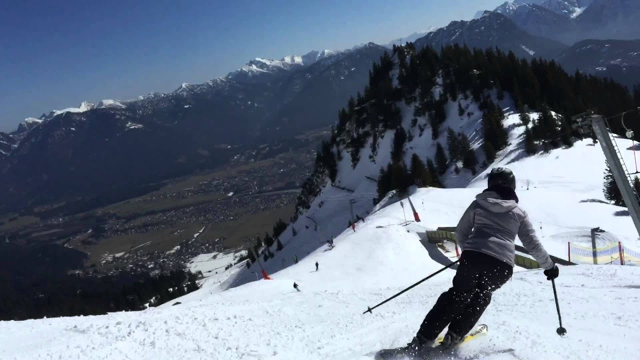 Hahnenkamm/Reutte Abfahrt 4er Sesselbahn