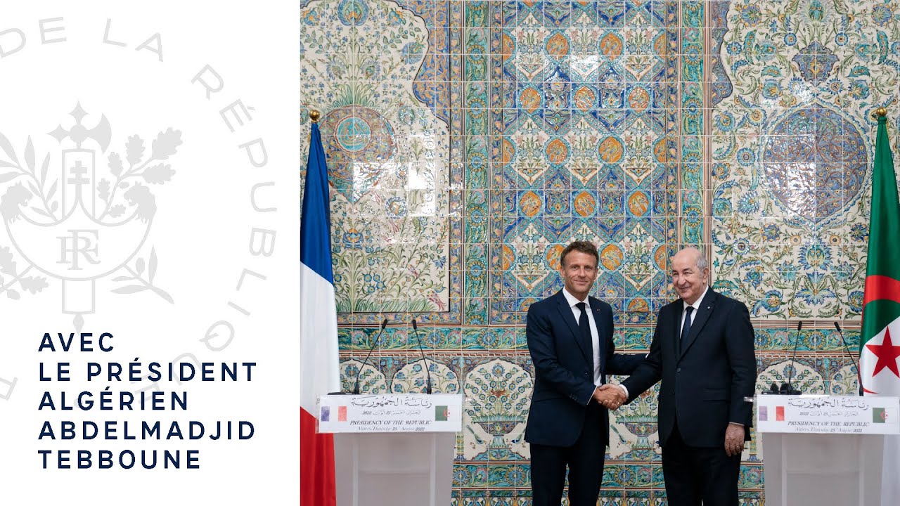 Déclaration du Président et du Président de la République algérienne Abdelmadjid Tebboune.