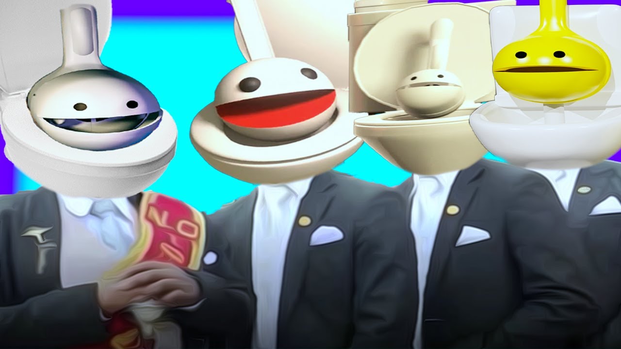 Otamatone Skibidi Toilet - Coffin Dance Meme Part 2 (Remix)