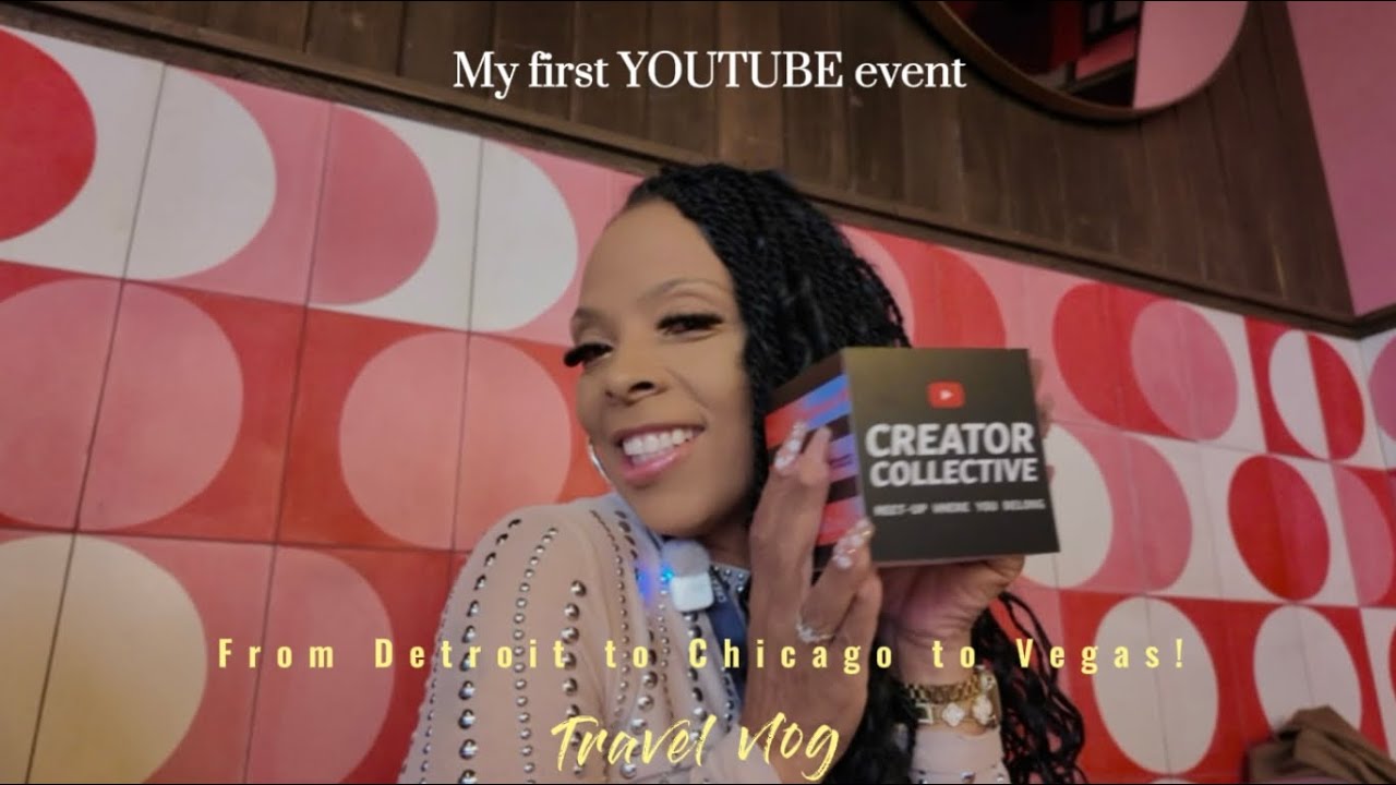 Living alone at 55|Travel to Chicago to My first YouTube event|Travel vlog #chicago #lasvegas #life