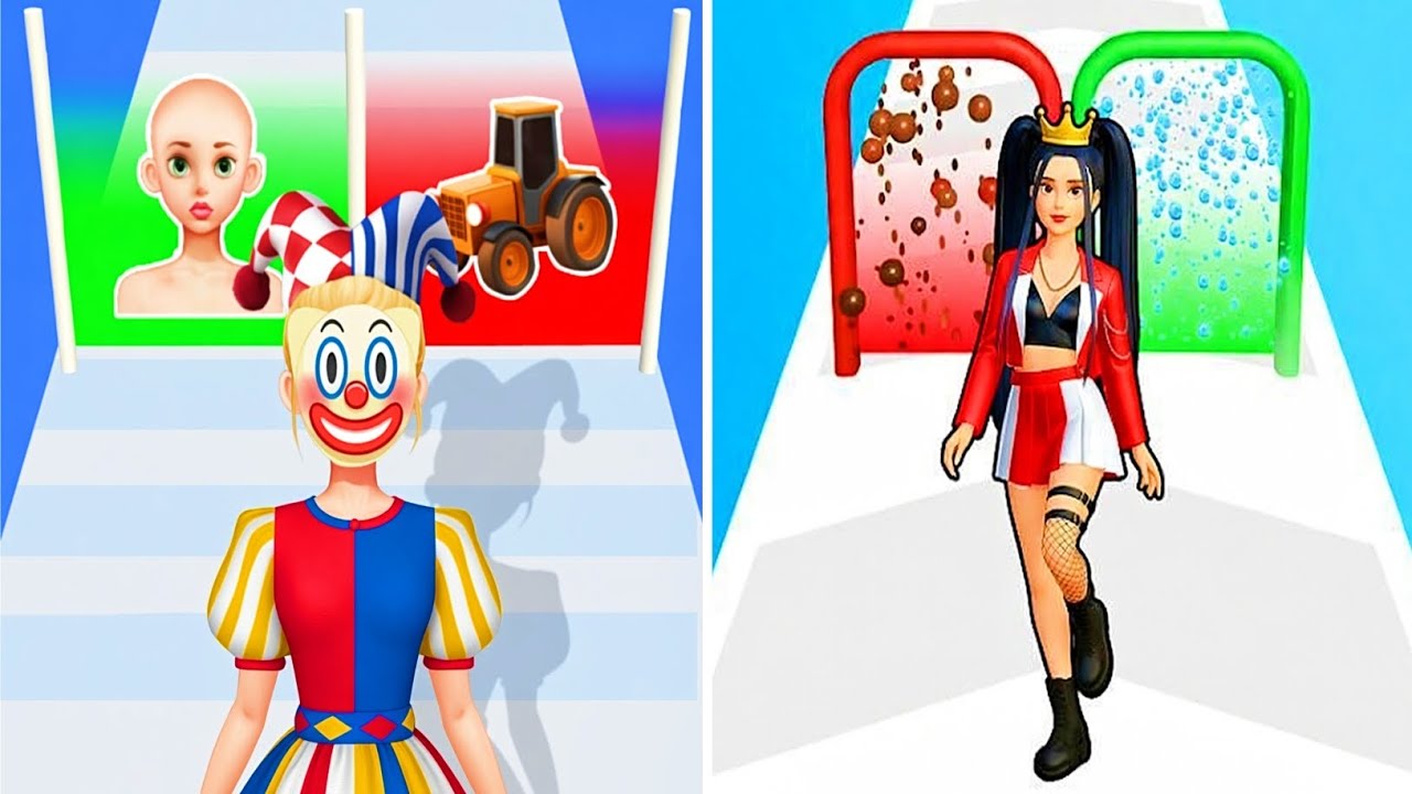 Build A Queen vs Diy Fashion Queen Max Level Unlocked SpeedRun Gameplay
