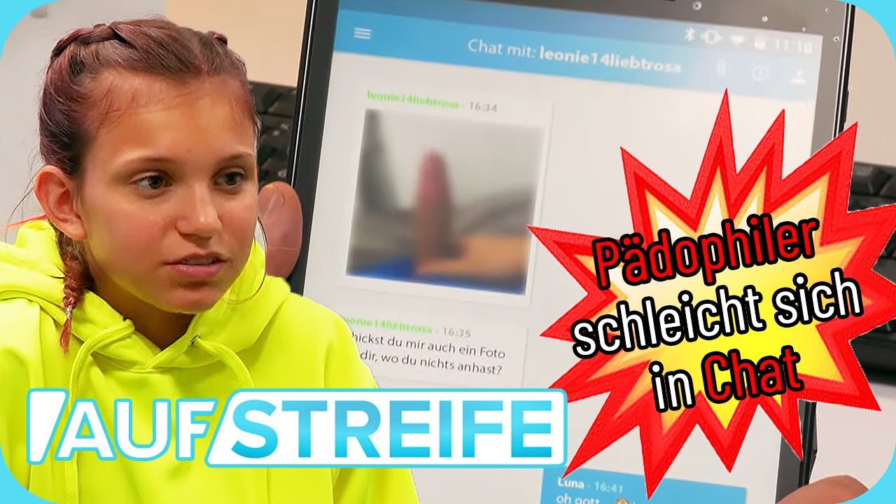 “Von wegen Freundin!” Luna (12) wird im Chat von fremdem Mann belästigt! | Auf Streife | SAT.1