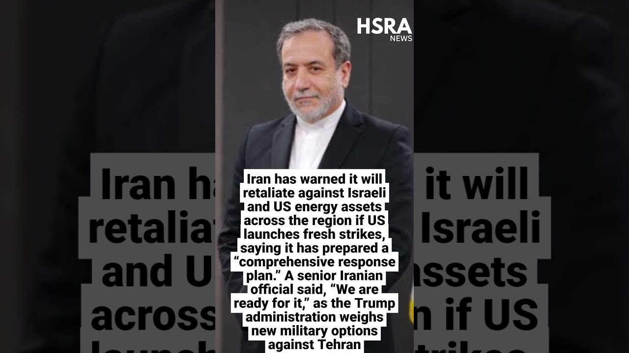 Iran Warns Trump: US Strikes Could Trigger Attacks on Energy Assets #shorts #breakingnews #iran