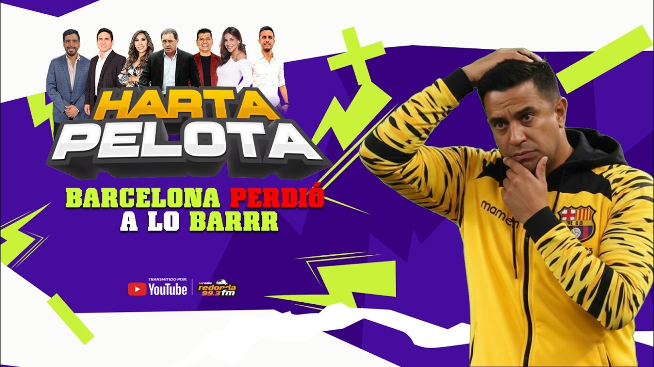 🔴EN VIVO / HARTA PELOTA / BARCELONA PERDIÓ A LO BARRRR  / 19 DE FEBRERO 2026