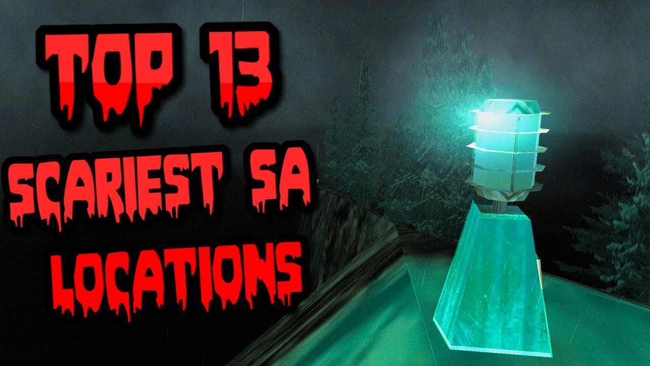 TOP 13 Scariest GTA SA Locations 2019🎃
