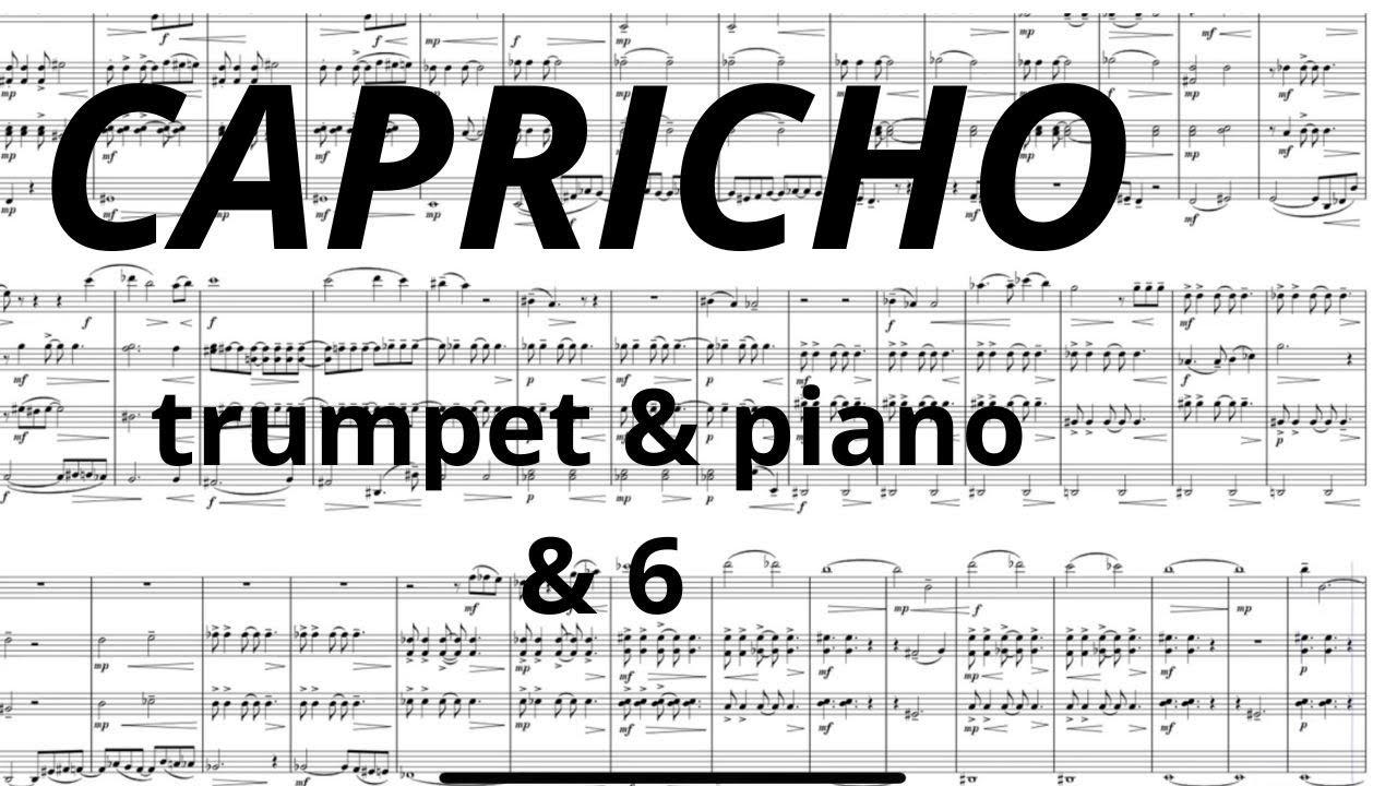 CAPRICHO para TROMPETA y PIANO, FLETA POLO &ndash;