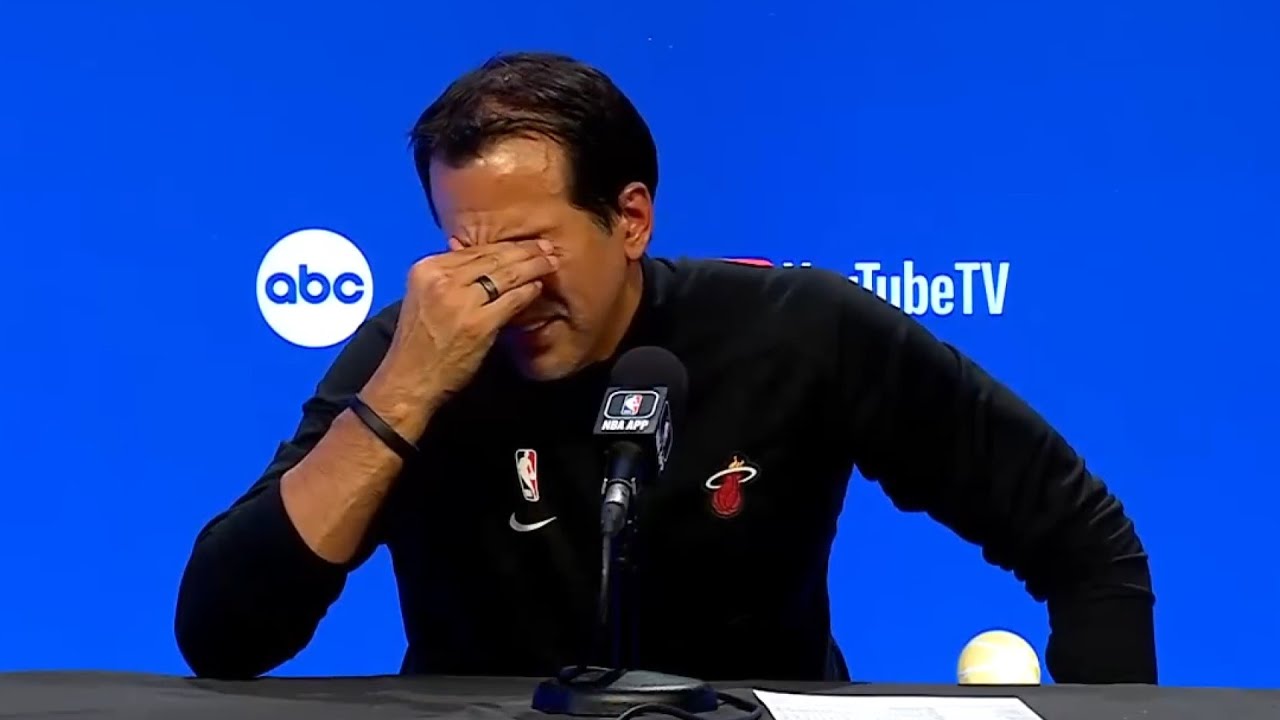 Erik Spoelstra goes off on reporter for asking this about Nikola Jokic after Game 2