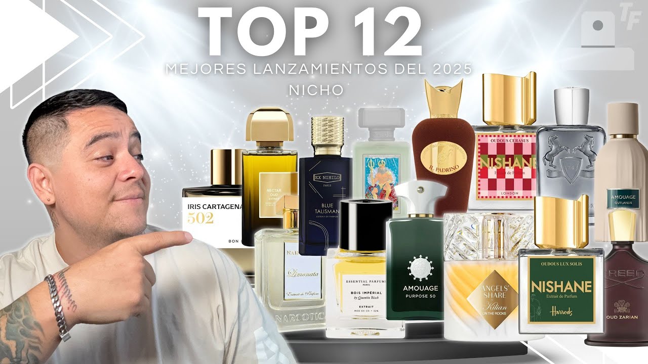 Top 12 mejores lanzamientos de perfumería NICHO en el 2025