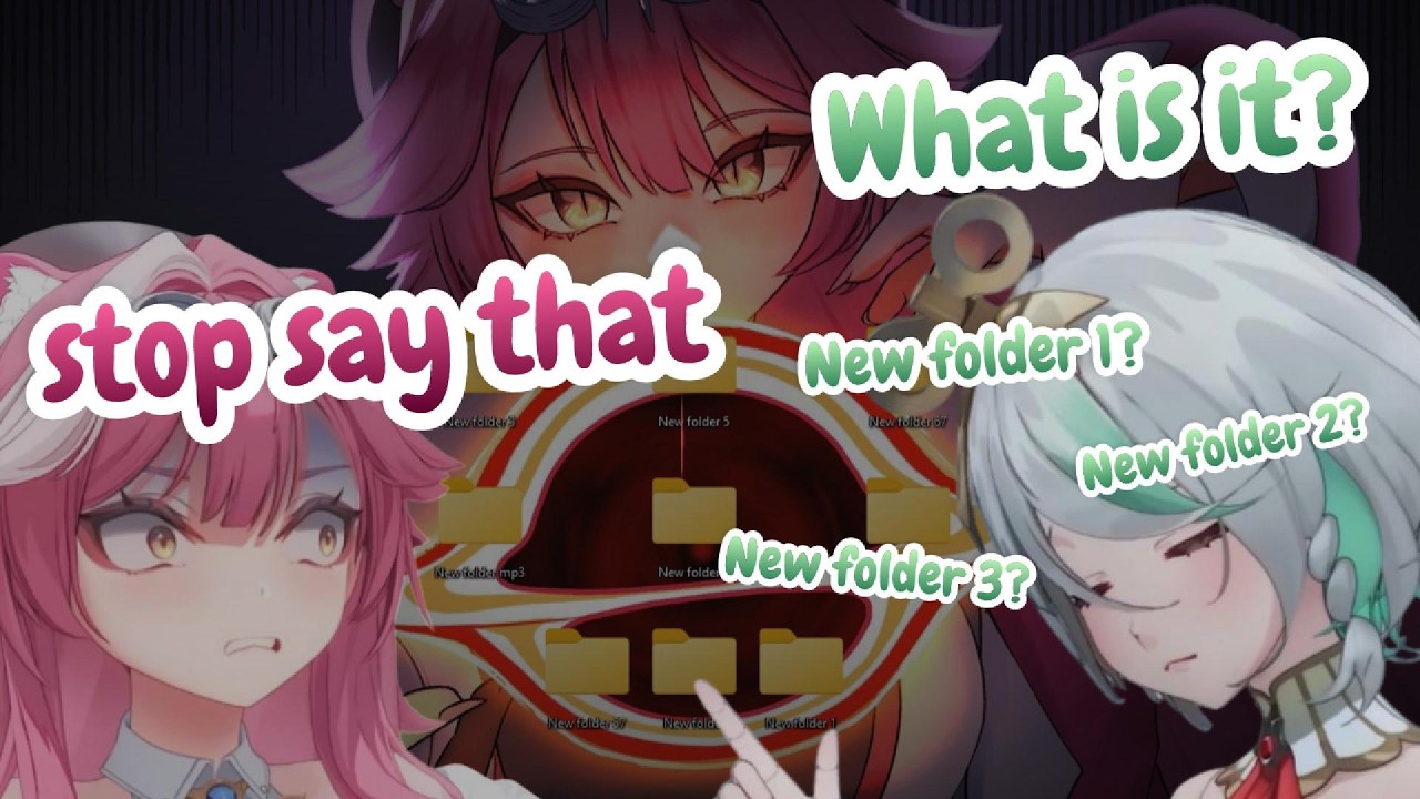 Cecilia, Can't Stop Releasing Raora Messy Folder, Actually Exposing her to CHAT 【Hololive】