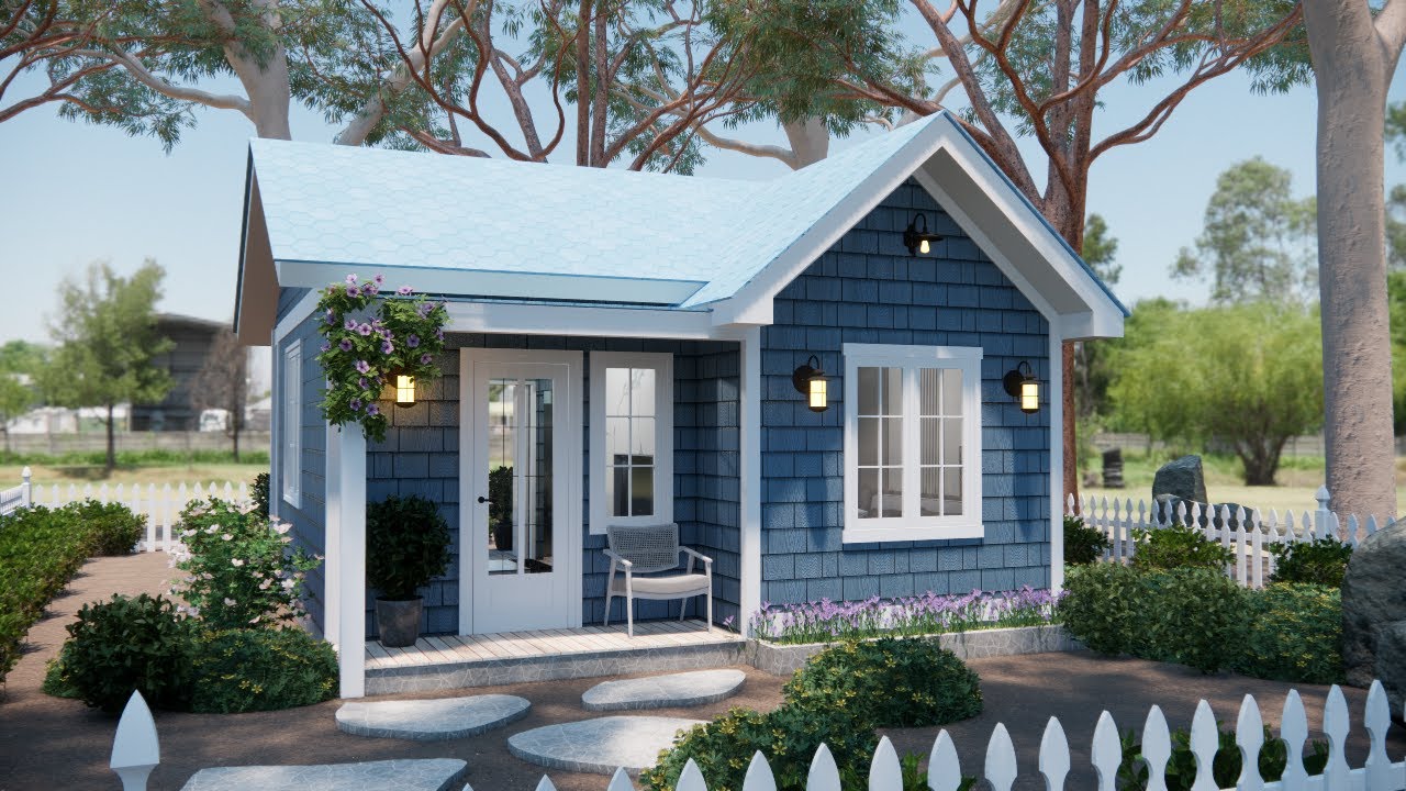 Peaceful Small Home Tour for Seniors | 20x23 ft Cozy Living✨