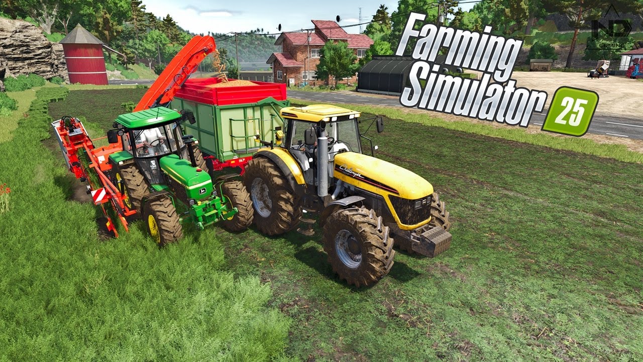 Farming Simulator 25 #7 - Thuê Máy Gặt Cà Rốt, Nỗi Khổ Của Nông Dân!
