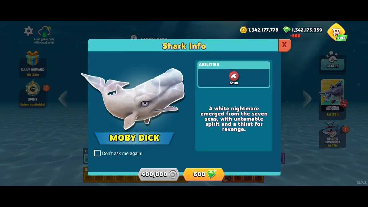 Hungry Shark evolution 