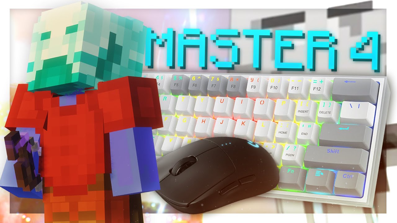 Sweaty M4 Archer POV + Keyboard and Mouse ASMR | Hypixel Skyblock