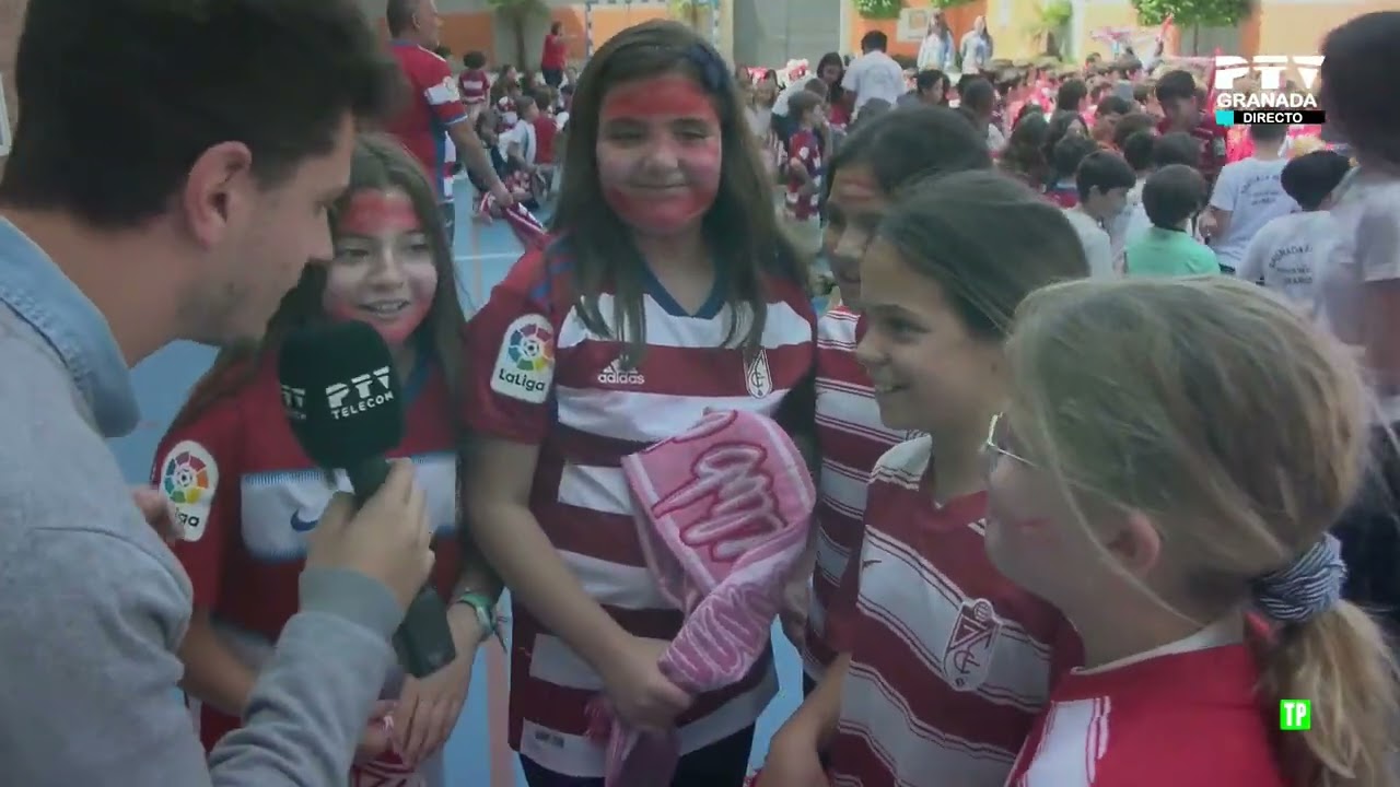 Reportaje PTV Colegio Sagrada Familia - Granada CF