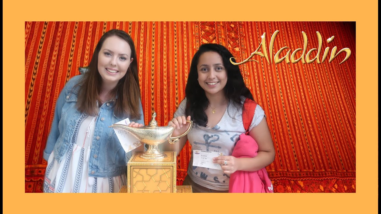 Aladdin The Musical (London) - Vlog 2016