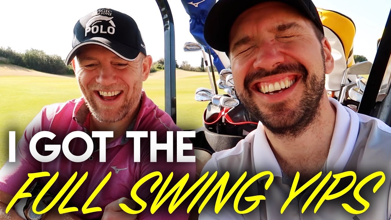 I got the full swing yips...