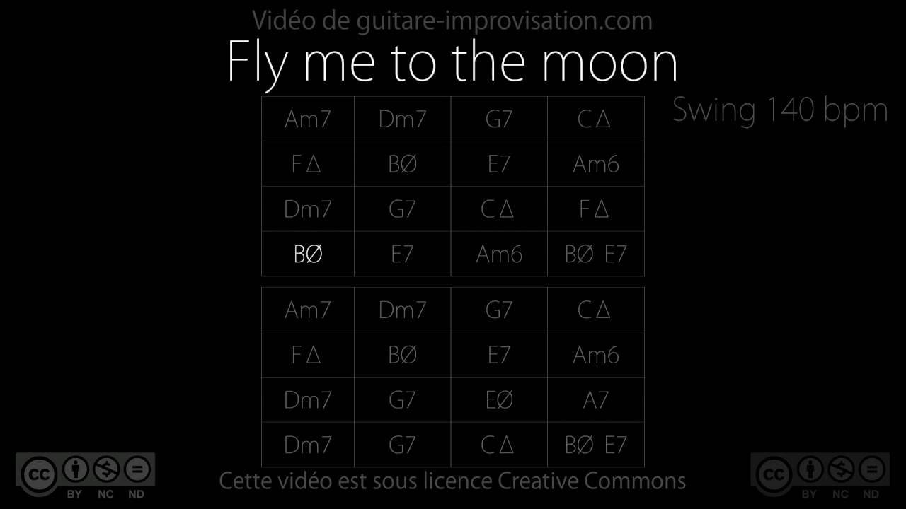 Fly me to the moon : Backing Track