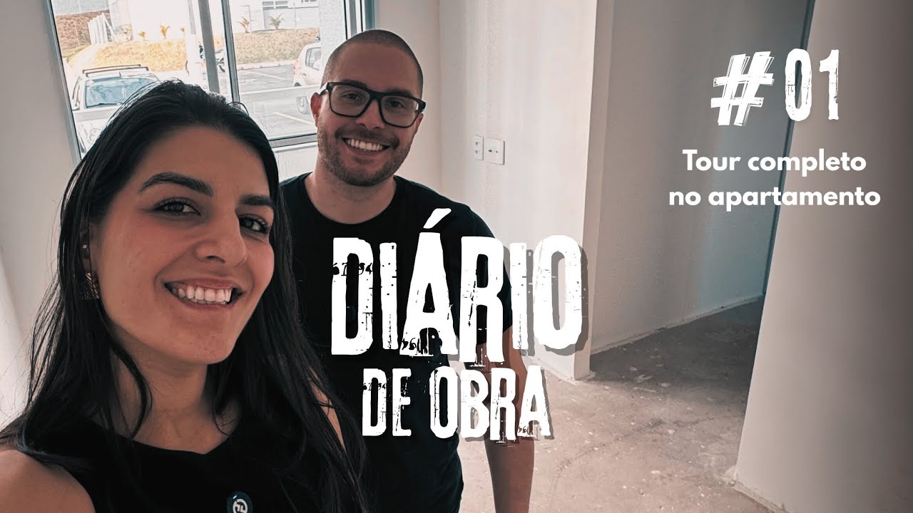 Tour completo no apartamento | Diário de obra #01