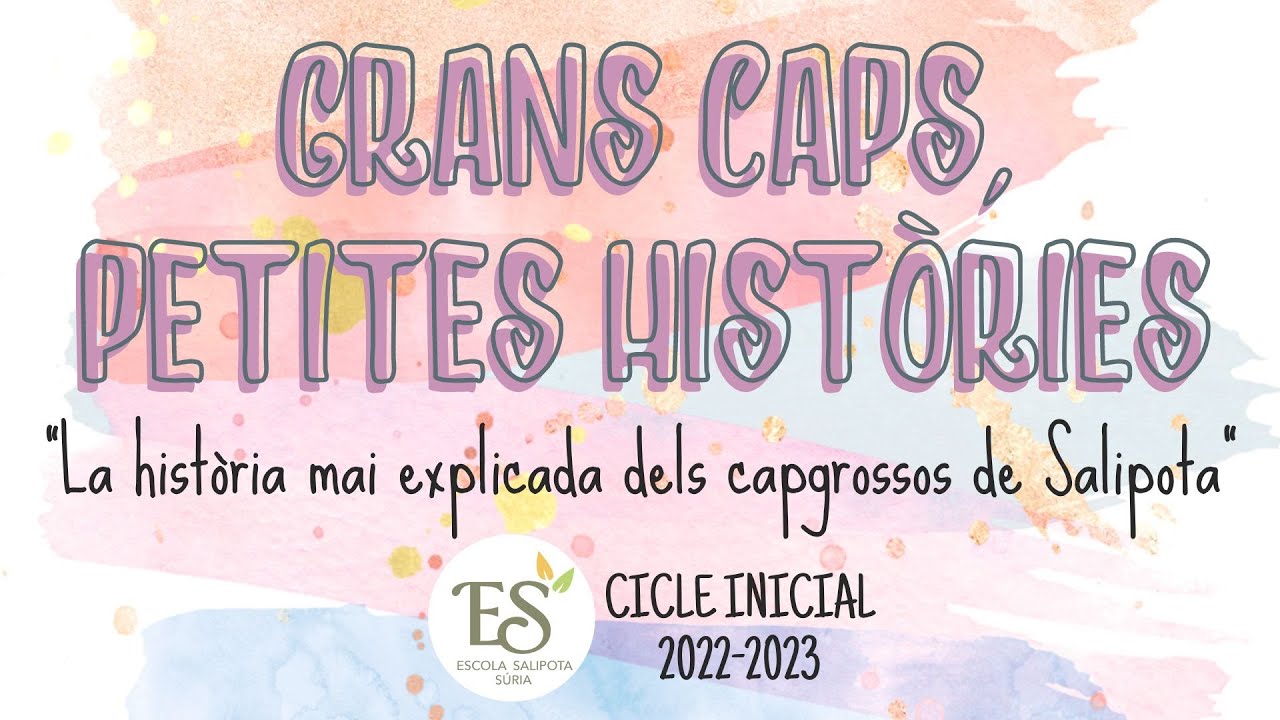 Grans caps, petites històries - Teatre cicle inicial 2023