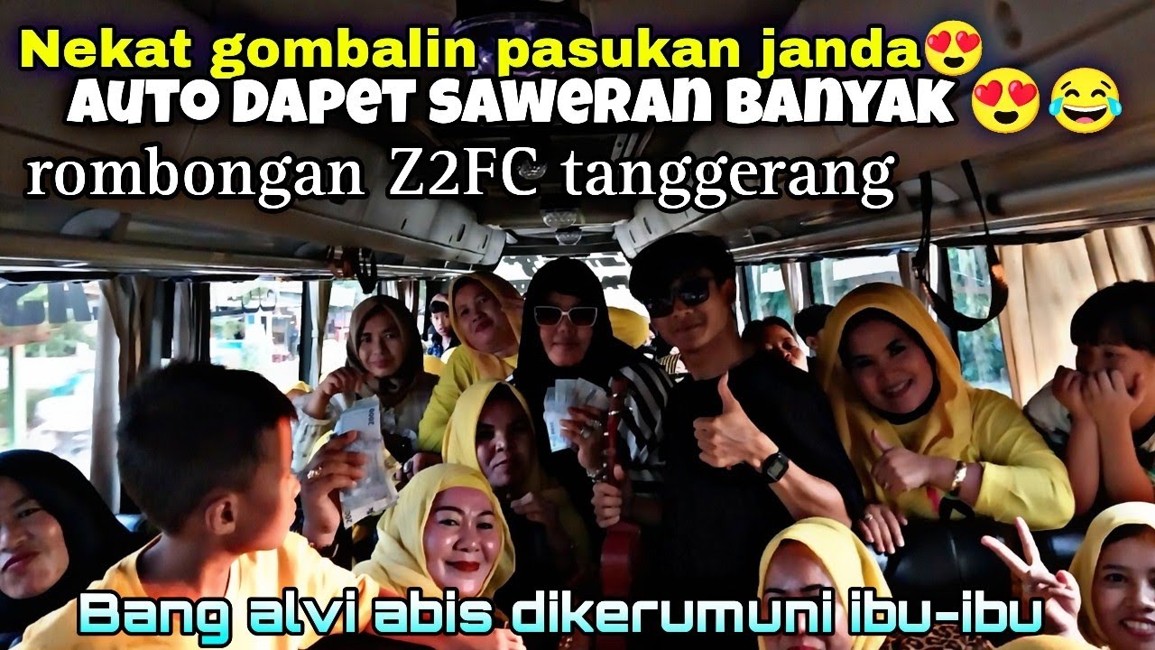PENGAMEN ANYER//NEKAT GOMBALIN PASUKAN JANDA AUTO DISAWER BANYAK😍😂