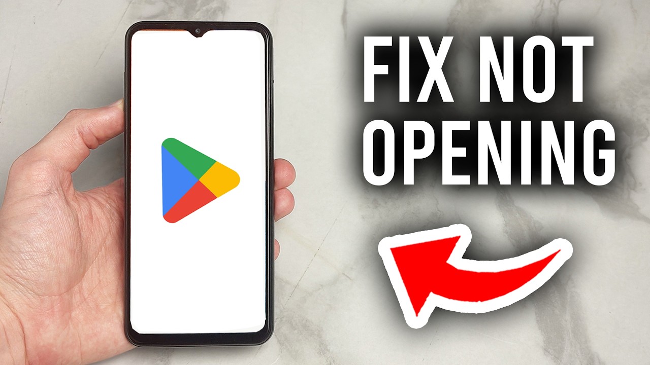 How To Fix Google Play Store Not Opening - Tutorial