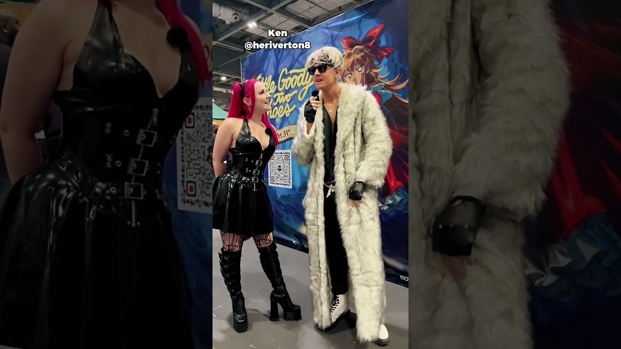 Interviewing Cosplayers at MCM Comic Con Part 3 🎤 #shorts
