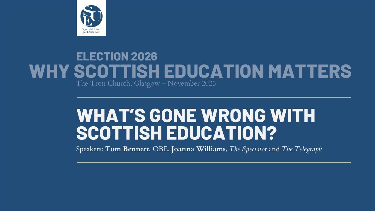 SUE Conf 2025 What's gone wrong with Scottish education