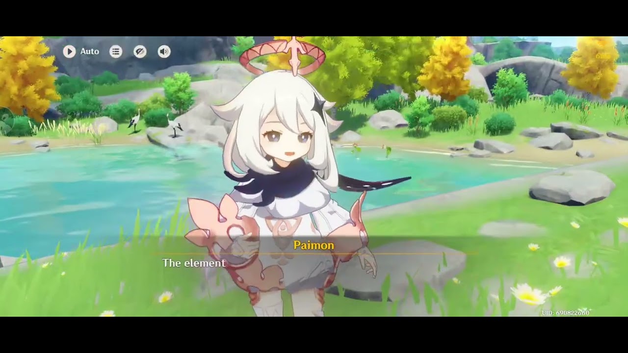 Gameplay  genshin impact cloud ☁️ 4k 