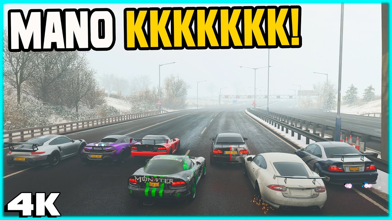 O BRIOCO DO LOYD KKKK - FORZA HORIZON 4 GAMEPLAY 4K 60FPS