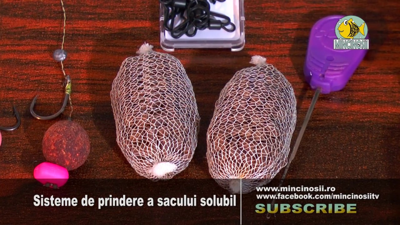 Sisteme de prindere pentru sac solubil