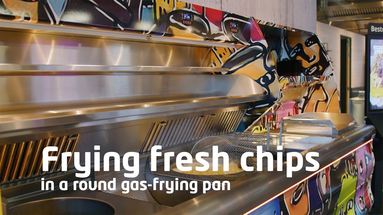 Perfecta - How to fry fresh chips in a gas-frying pan