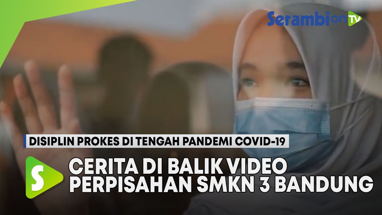 Cerita di Balik Viral Video Perpisahan SMKN 3 Bandung, Disiplin Prokes di Tengah Pandemi Covid 19