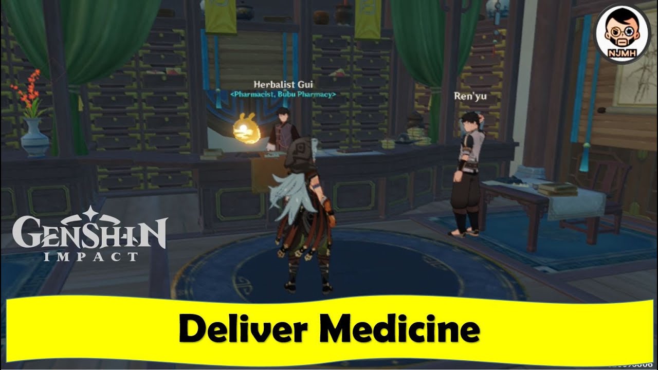 Deliver Medicine to the People in the Area | A Very Festive Problem | Genshin Impact | | NJMH