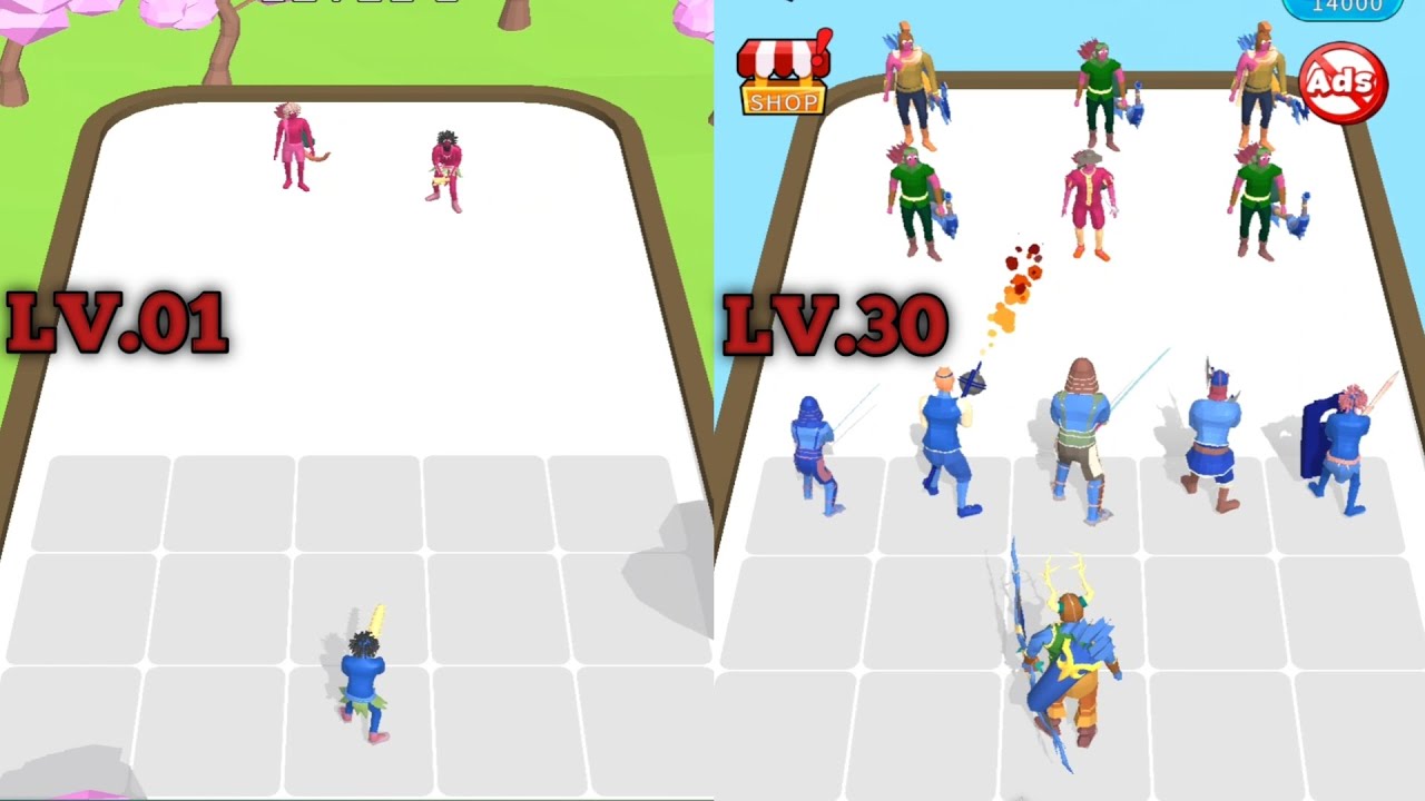 Epic Archer Merge Master Gameplay (Insane Power!)