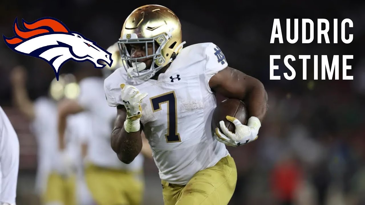 Audric Estime || College Highlights || Denver Broncos RB