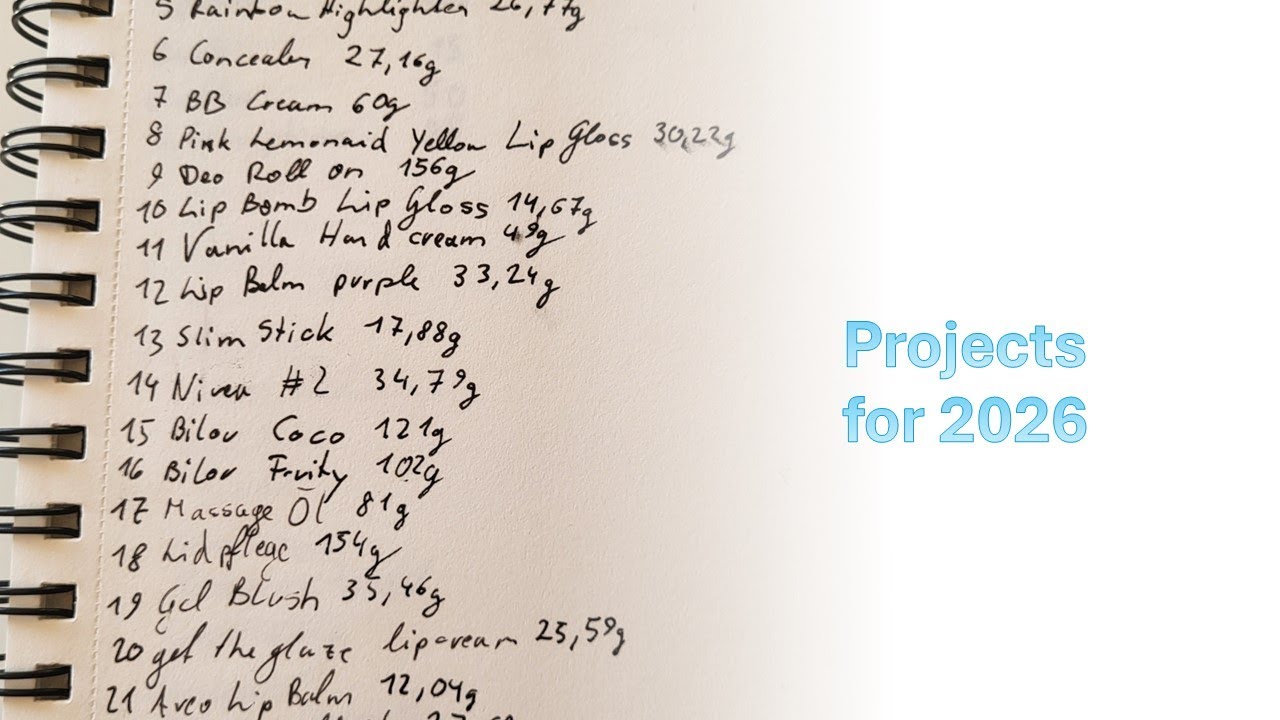 My Project Plans for 2026!