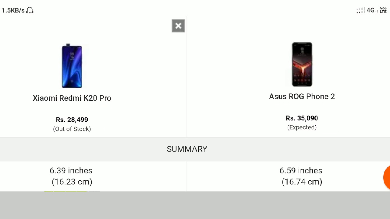 Xiaomi Redmi K20 Pro vs Asus ROG Phone 2 Full Comparison ||