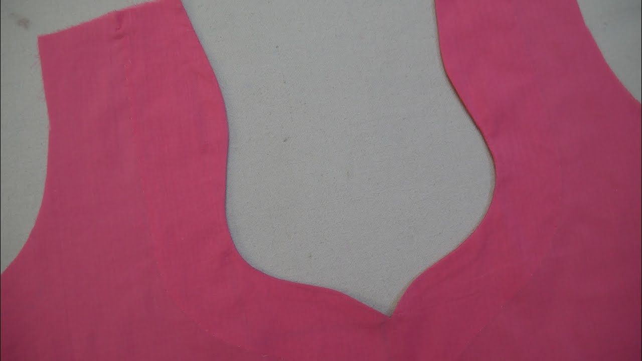 Make A Neck Design (बिना बुकरम ) Without Buckram Perfectly