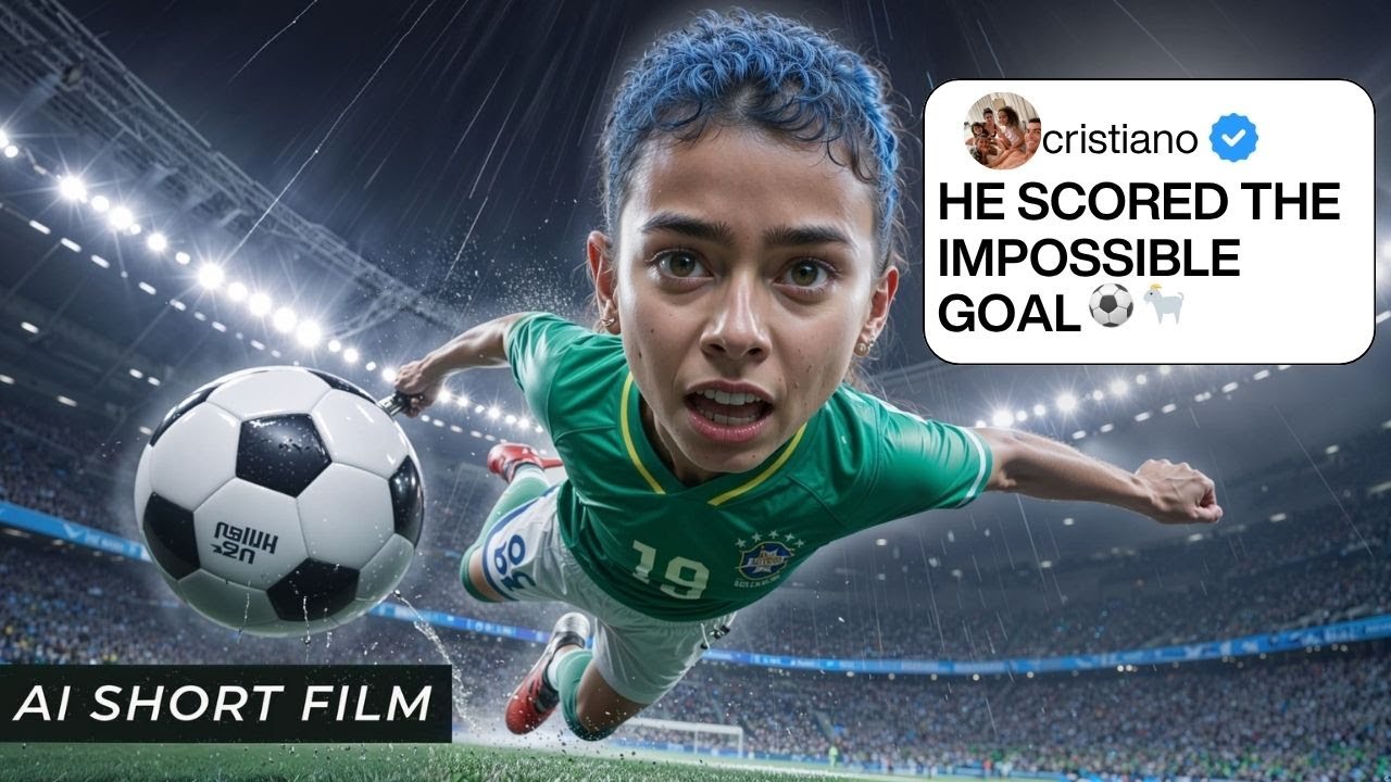 HE SCORED THE IMPOSSIBLE GOAL | AI Short Film (The Dream Match)