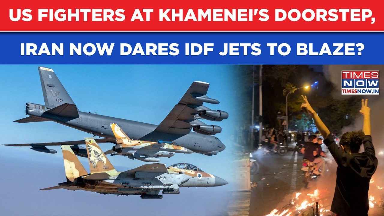 Khamenei Hell-Bent On War: Iran Needles IDF As US Warships & Combat Aircraft Zero In| Trump Fumes