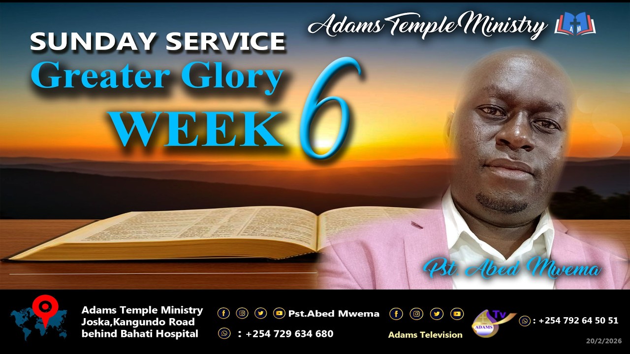 Greater Glory Season 5 – Week 6 | Live Worship & Word Experience