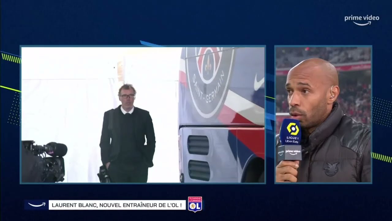Thierry Henry s'exprime sur l'arriv&eacute;e de Laurent Blanc &agrave; l'Olympique Lyonnais