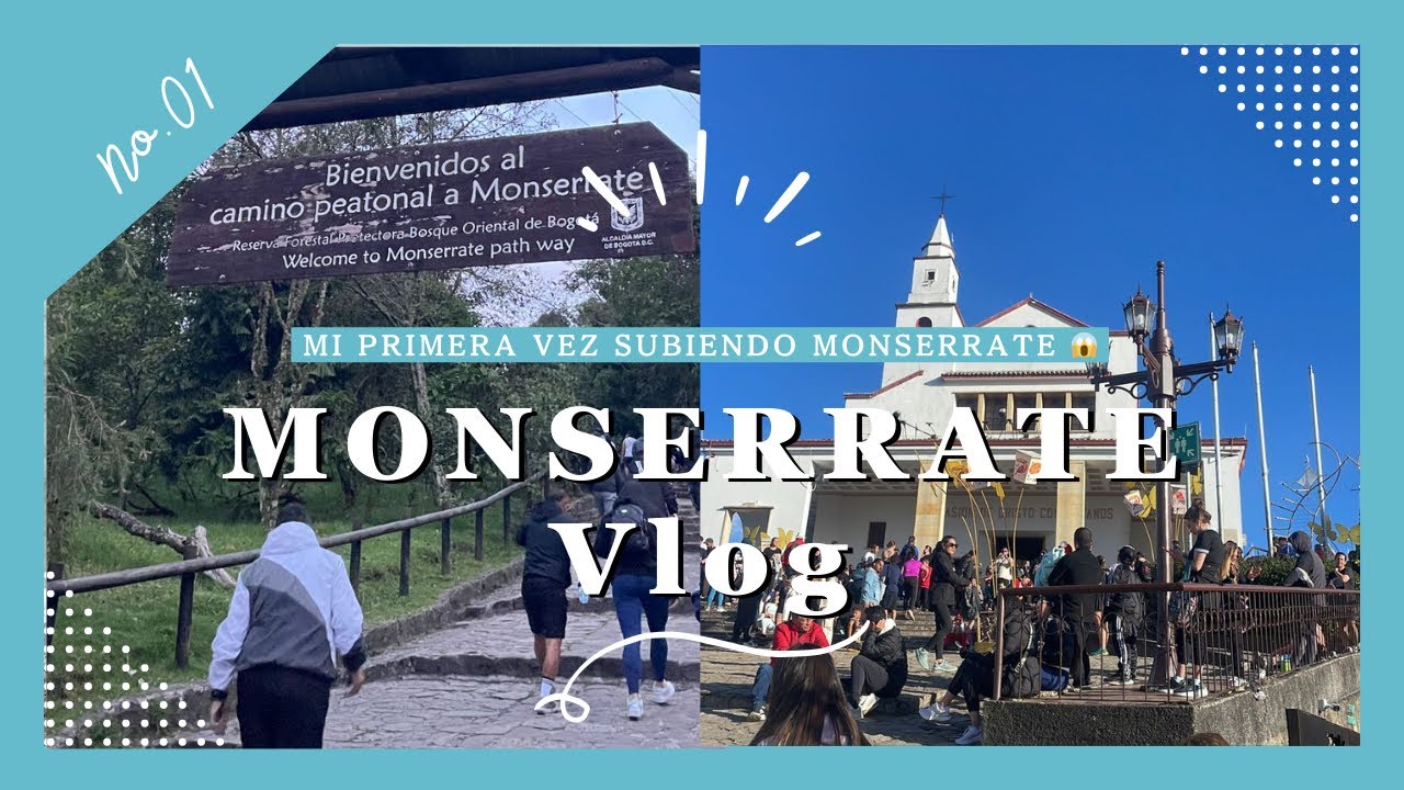 Así fue mi primera vez subiendo Monserrate 😱⛰️ | Vlog 01