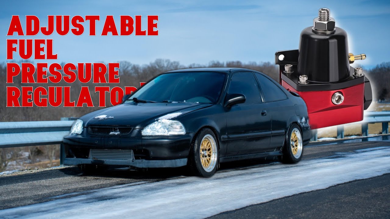 Installing An Evil Energy Adjustable Fuel Pressure Regulator On My Turbo Civic!