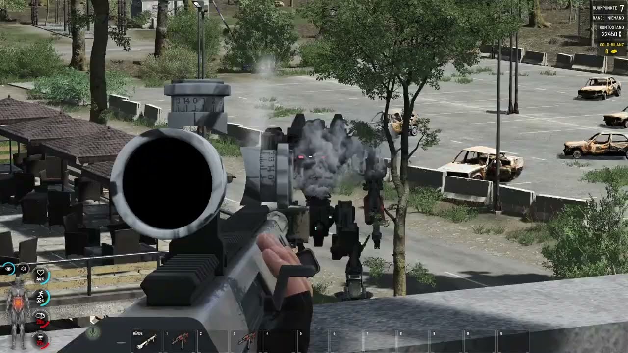 SCUM MECH´S GUIDE Teil 3 / MECH´S Zerstören Mit Barrett M82   Panzerbrechende Munition !