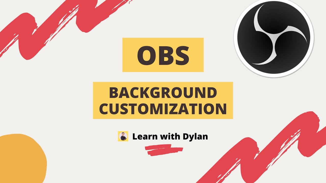 OBS  Studio Tutorial  - Customizing Your Background for Live Streaming on StreamYard, Zoom, Restream